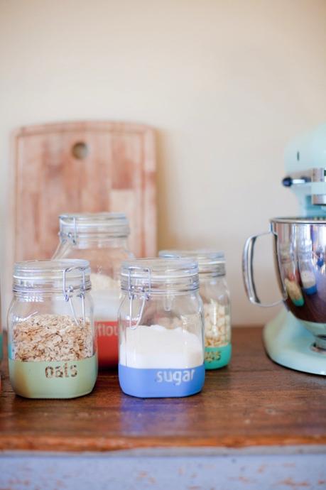 DIY: Cambia de imagen tus viejos tarros de cristal de la cocina DIY: Cambia de imagen tus viejos tarros de cristal de la cocina