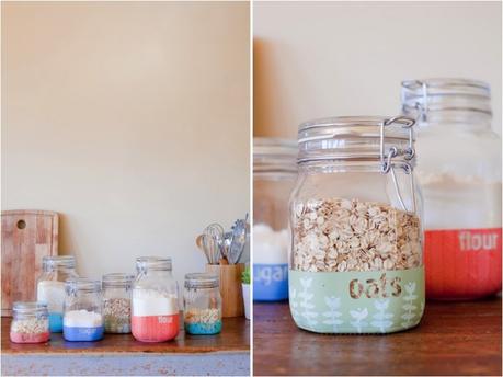 DIY: Cambia de imagen tus viejos tarros de cristal de la cocina DIY: Cambia de imagen tus viejos tarros de cristal de la cocina