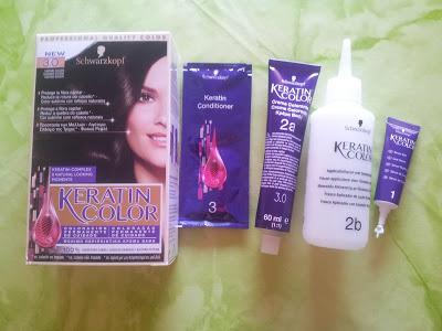 Probando Keratin Color de Schwarzkopf Probando Keratin Color de Schwarzkopf