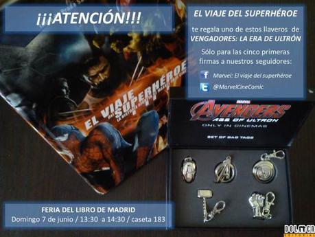 El Viaje del Superhéroe en la Feria del Libro de Madrid Feria 2015-