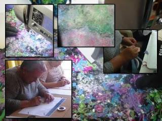 ¿Confetti o Collage textil?