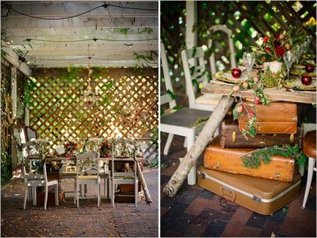 Sólo para princesas. mismatchedtableandchairs
