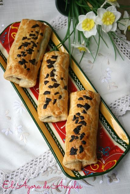 Napolitanas de nutella El Ágora de Ángeles napolitanas,napolitanas dulces, napolitanas de nutella