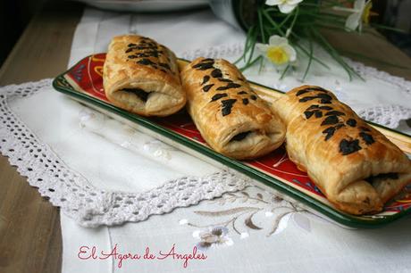 Napolitanas de nutella El Ágora de Ángeles napolitanas, napolitanas dulces, napolitanas de nutella