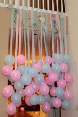 Globos decorativos para Baby Shower