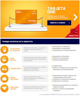 Tarjeta de Accionista Repsol Tarjeta de Accionista Repsol