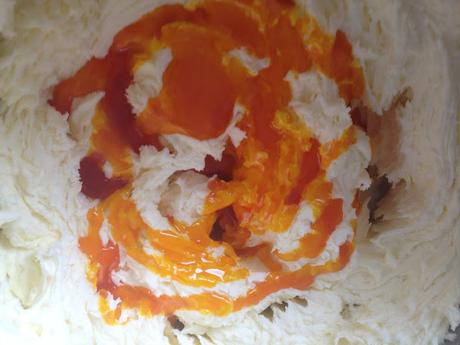 Buttercream de naranja con pasta Home chef Buttercream de naranja con pasta Home chef