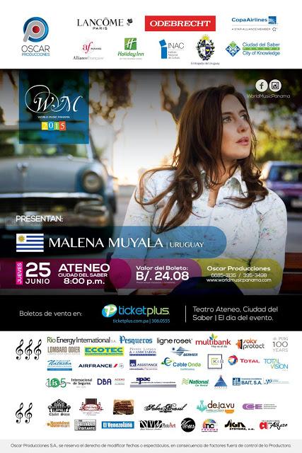 Malena Muyala en concierto!
