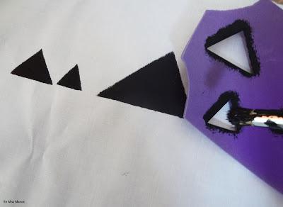 DIY Cubremacetas de tela geométrico DIY Cubremacetas de tela geométrico