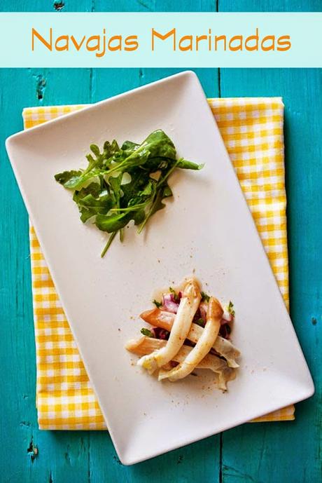 Navajas marinadas - Cooking the Chef Navajas marinadas - Cooking the Chef