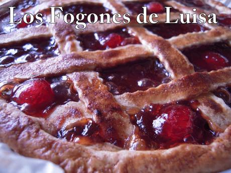 TARTA DE MI MADRE CON MERMELADA FRESA CASERA TARTA DE MI MADRE CON MERMELADA FRESA CASERA