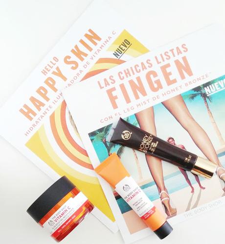 Este verano luce una piel radiante con The Body Shop teh body shop, honey bronze, vitamin c, verano 2015