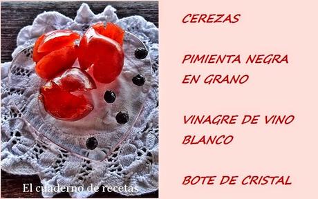 Vinagre de cerezas Vinagre de Cerezas