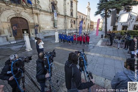 HOSTELERÍAlcalá: Collage fotográfico del rodaje de MasterChef España '15 en la Ciudad de Alcalá de Henares.