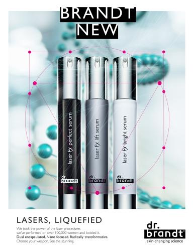 La Precisión de un Láser se Hace Efectiva en los Nuevos Sérums de la Línea Laser Series de Dr. Brandt