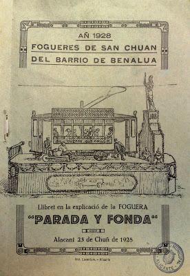 Llibrets de Fogueres 1928. Análisis y conclusiones