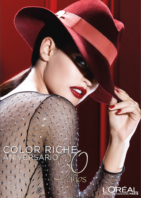 CELEBRANDO LOS 30 AÑOS DE COLOR RICHE DE L'OREAL | HOY APUESTO POR EL ROSA.