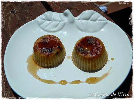 Pastelito pudin pan al vino dulce Pastelito pudin pan al vino dulce