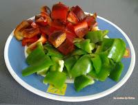 Albacoreta con pimientos y tomate Albacoreta con pimientos y tomate
