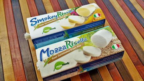 Quesos veganos MozzaRisella, SmokeyRisella y CreamyRisella Quesos veganos MozzaRisella, SmokeyRisella y CreamyRisella