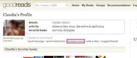 Compatibilidad en Goodreads + mi alma gemela Compatibilidad en Goodreads + mi alma gemela