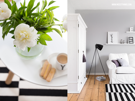 Como dulcificar un salón comedor en blanco y negro! Como dulcificar un salón comedor en blanco y negro!