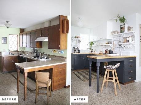 antes-y-despues-cocina-en-blanco-y-negro-estilo-nordico antes-y-despues-cocina-en-blanco-y-negro-estilo-nordico