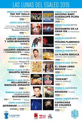 La Lunas del Egaleo 2015: León Benavente, Arizona Baby, Carlos Sadness, Guadalupe Plata... La Lunas del Egaleo 2015: León Benavente, Arizona Baby, Carlos Sadness, Guadalupe Plata...