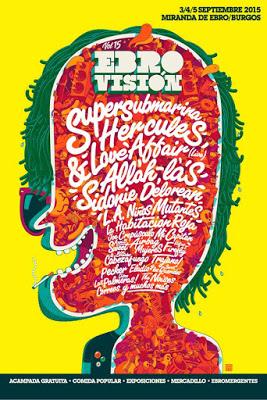 Ebrovisión 2015 suma a L.A., Mi Capitán, The Noises, Joe Crepúsculo, Correos y Disco Las Palmeras! Ebrovisión 2015 suma a L.A., Mi Capitán, The Noises, Joe Crepúsculo, Correos y Disco Las Palmeras!