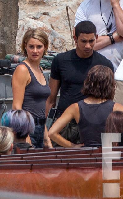 Primeras imágenes en el set de Divergente La Serie: Leal parte 1 con el cast