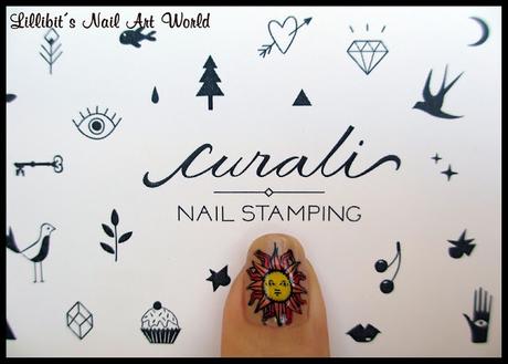 Manicura esotérica con Curali Nail Stamping Manicura esotérica con Curali Nail Stamping