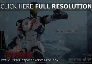 Figura Hot Toys de Iron Legion de Vengadores: La Era de Ultrón
