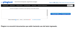 Evita el copy-paste en tus trabajos con Plagium. Búsqueda-rápida---Plagium