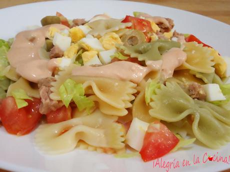 Ensalada de pasta