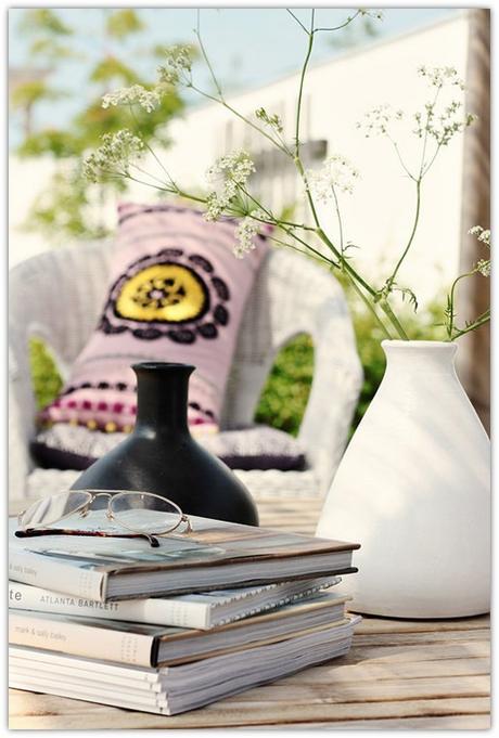 1 terraza de fibras naturales con BLANCO Y NEGRO! 1 terraza de fibras naturales con BLANCO Y NEGRO!