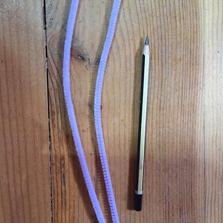 Flores de limpiapipas para decorar pétalos flor