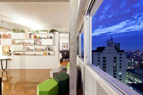 Diseño interior en vivienda de 1950, Brasil Diseño interior en vivienda de 1950, Brasil