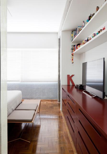 Diseño interior en vivienda de 1950, Brasil Diseño interior en vivienda de 1950, Brasil