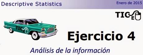Descriptive statistics exercises. Ejercicio 4