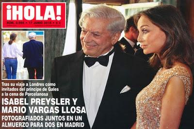 Isabel Preysler y Mario Vargas Llosa, juntos