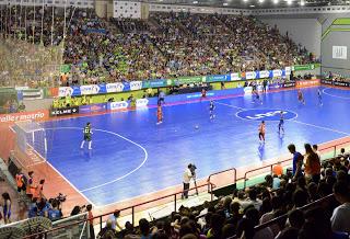 La afición de Inter Movistar llenó el Pabellón de Alcalá de Henares en los dos partidos de la final