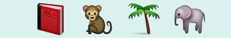 El libro de la selva en emoticonos