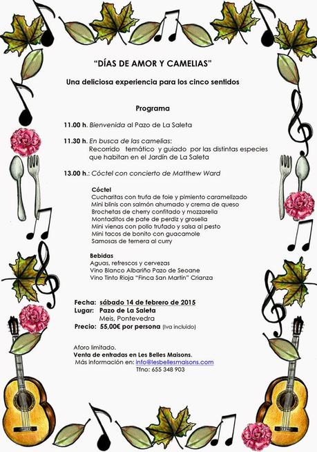 INAUGURAMOS LA TEMPORADA DE CAMELIAS CON UN EVENTO EXCLUSIVO EN EL PAZO DE LA SALETA. INAUGURAMOS LA TEMPORADA DE CAMELIAS CON UN EVENTO EXCLUSIVO EN EL PAZO DE LA SALETA.