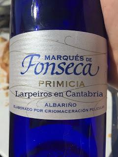 Vino Blanco Marqués de Fonseca Primicia 2012: Agradable Sorpresa