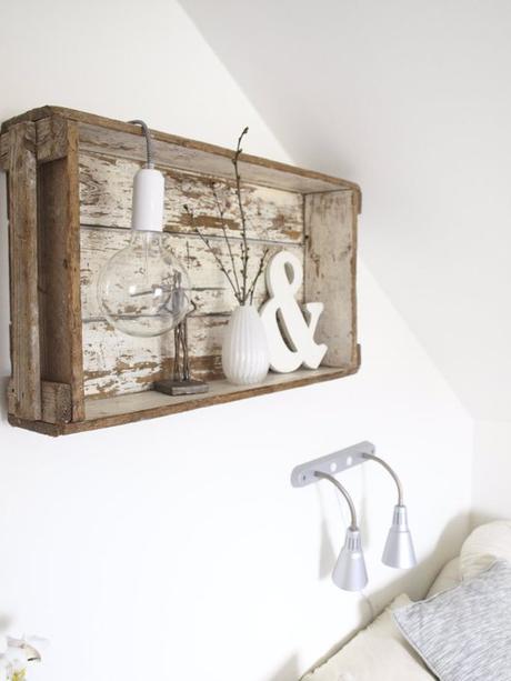 Estanterías con cajas de madera - Paperblog