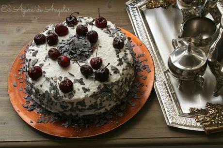 Tarta Selva Negra el Ágora de Ángeles tarta selva negra