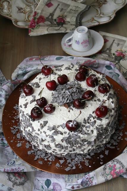 Tarta Selva Negra El Ágora de Ángeles tarta selva negra