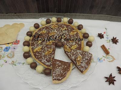 Pizza integral de nutella. Pizza integral de nutella.