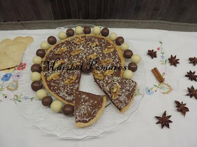 Pizza integral de nutella. Pizza integral de nutella.