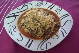 wokinar de maggi plato elaborado con wokinear de maggi